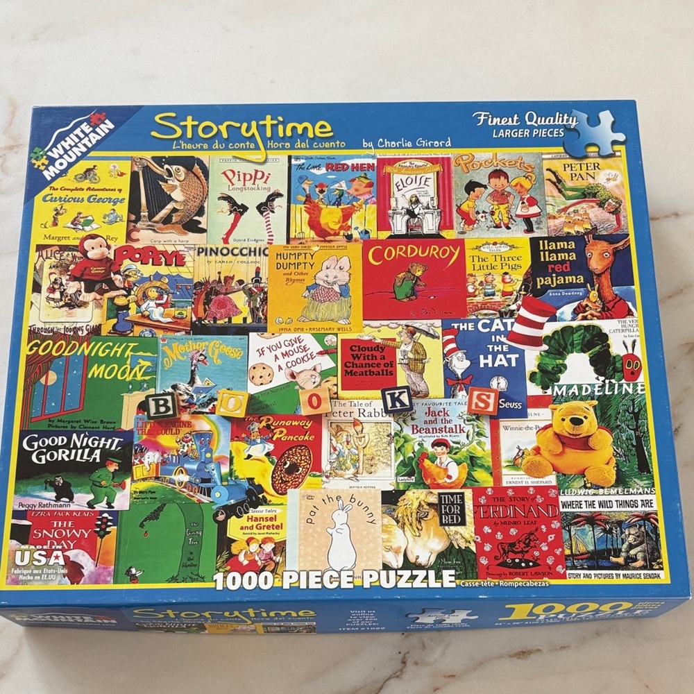 White Mountain Storytime Puzzle - 1000 pieces